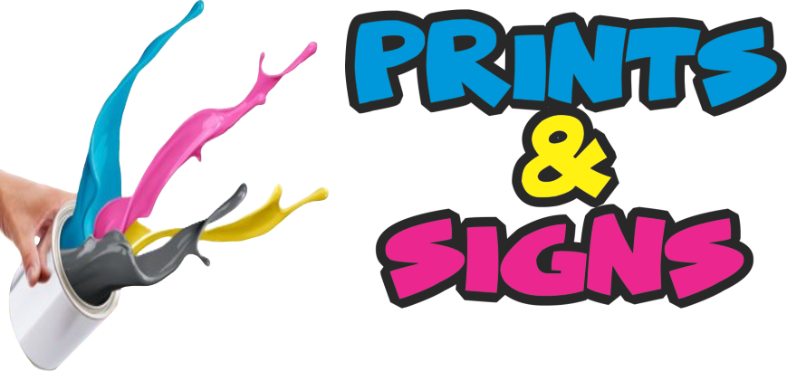 Prints & Signs Logo