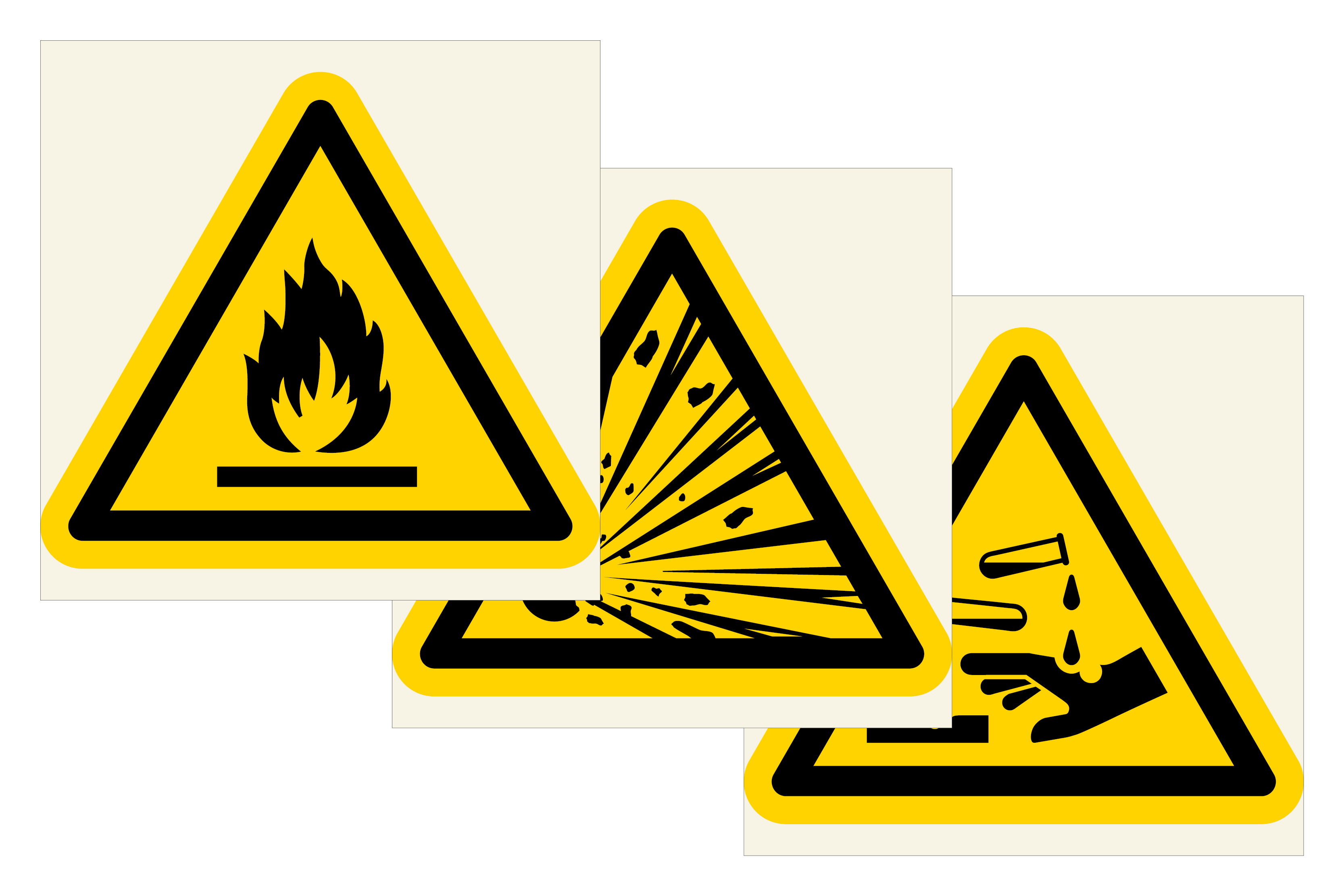 Caution Notice Sign