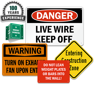 Caution Notice Sign